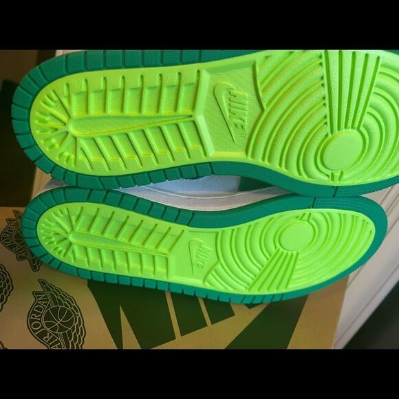 Nike MEN'S AIr Jordan 1 Zoom Air CMFT STADIUM GREEN SIZE 8.5 ct0978-300 - Picture 8 of 12